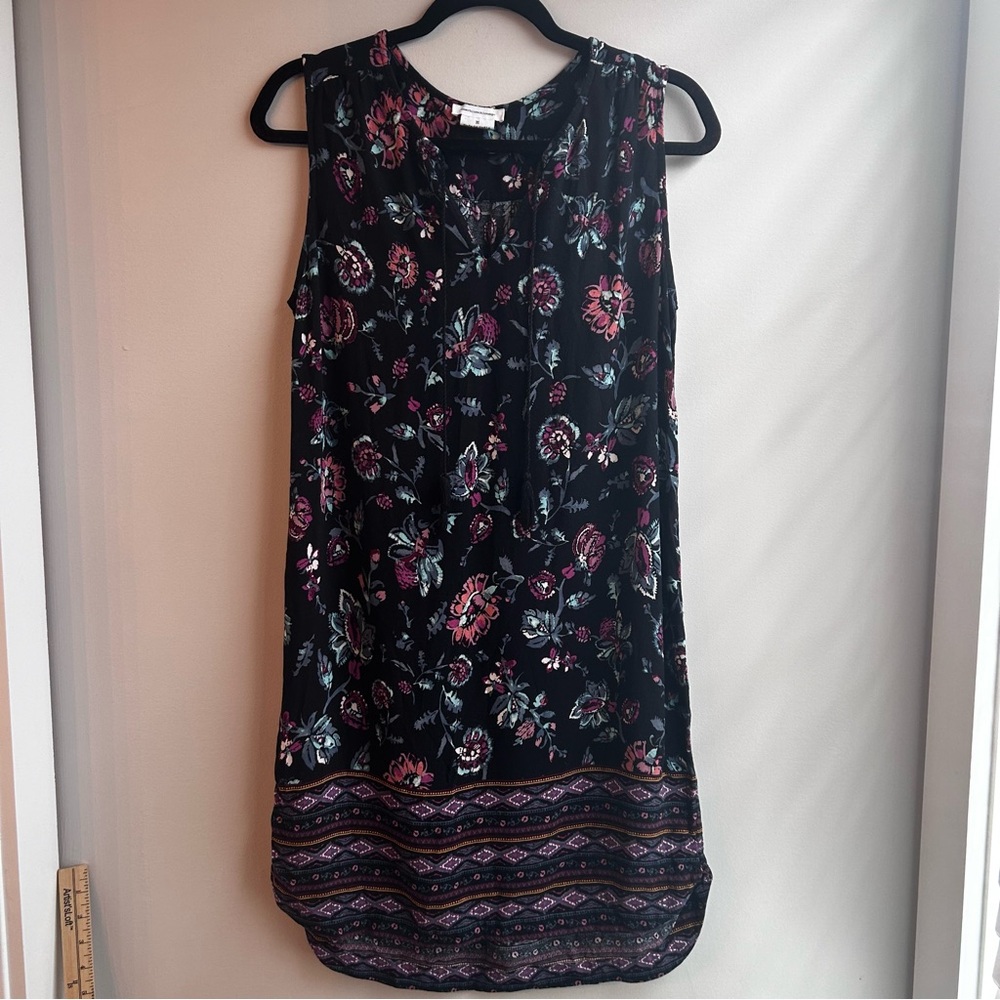 Beach Lunch Lounge Dress, Cover Up, Size Medium, Floral, Lightweight
